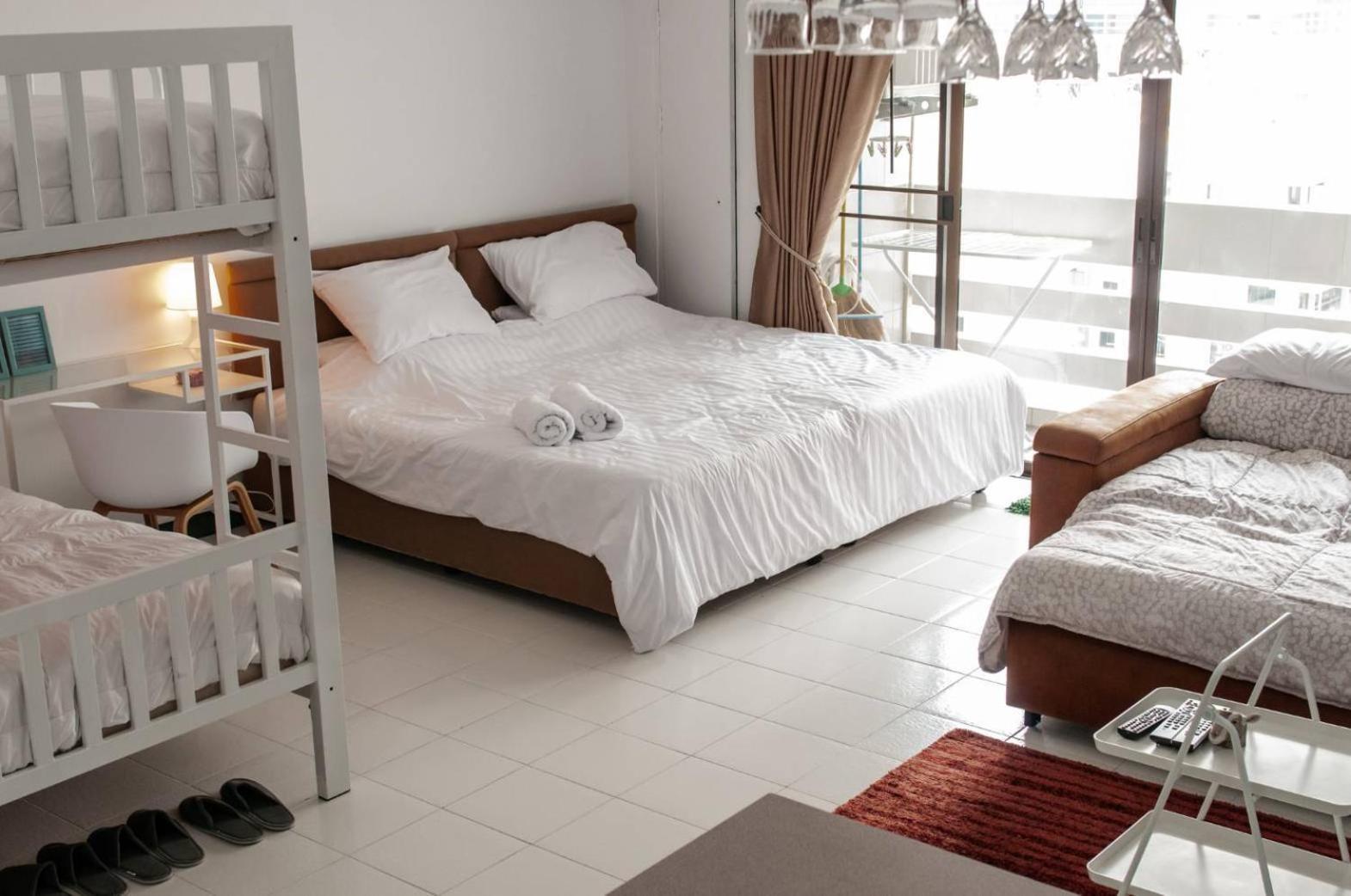 Cozy 1Br Walk To Bts And Airport Rail Link Close To Malls T バンコク都 エクステリア 写真